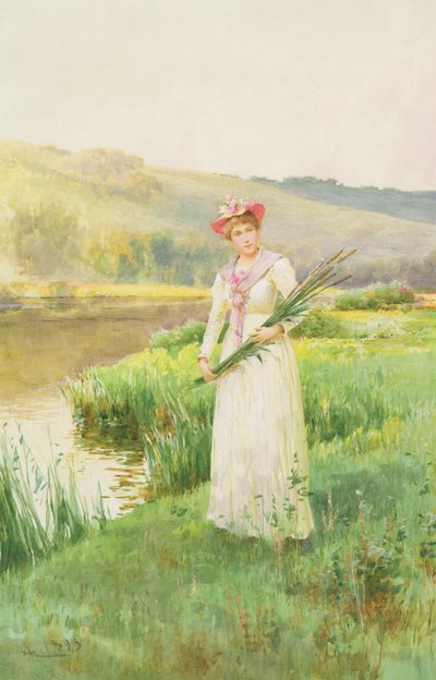 By the River by Alfred, Jr. Glendening